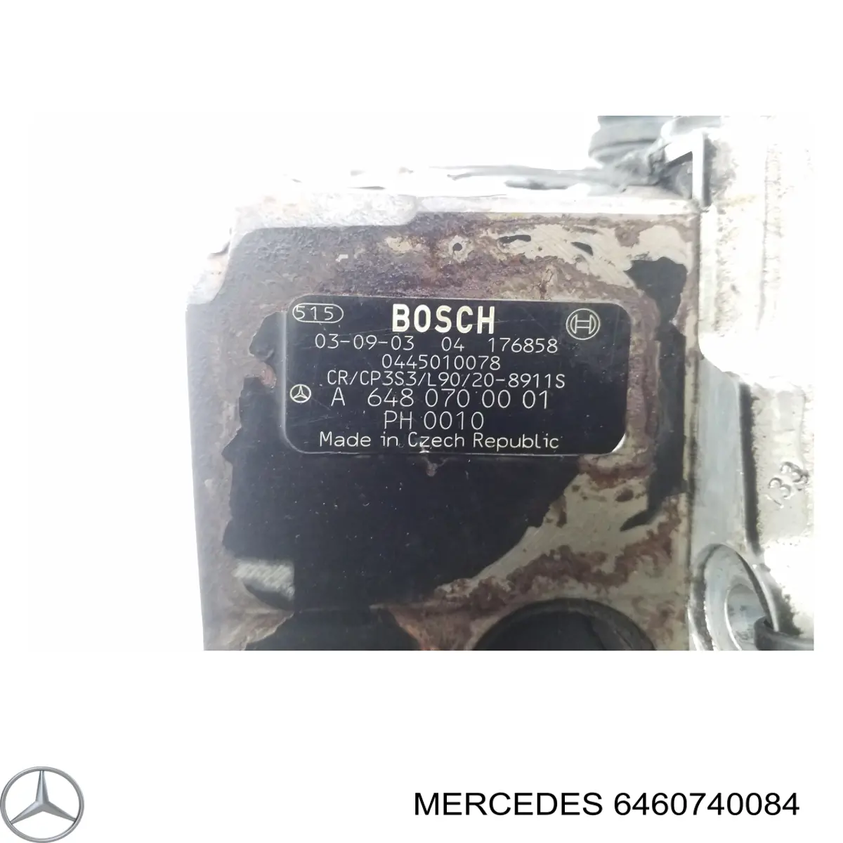 6460740084 Mercedes клапан регулювання тиску, редукційний клапан пнвт