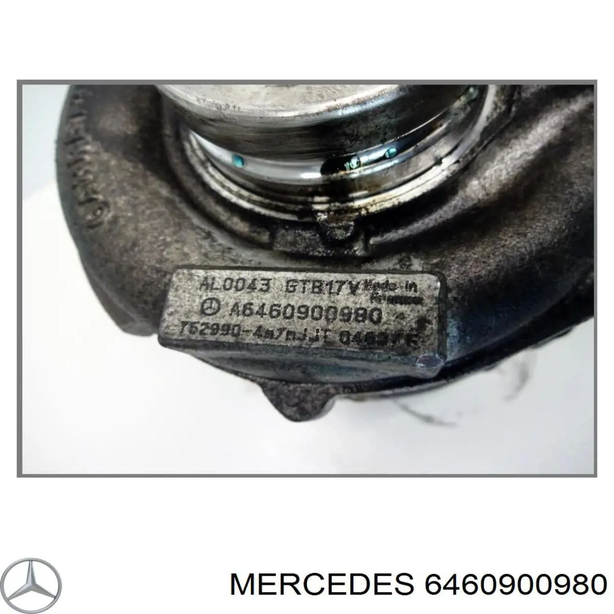 6460900980 Mercedes турбіна