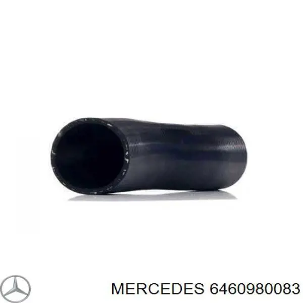 6460980083 Mercedes шланг/патрубок інтеркулера, верхній