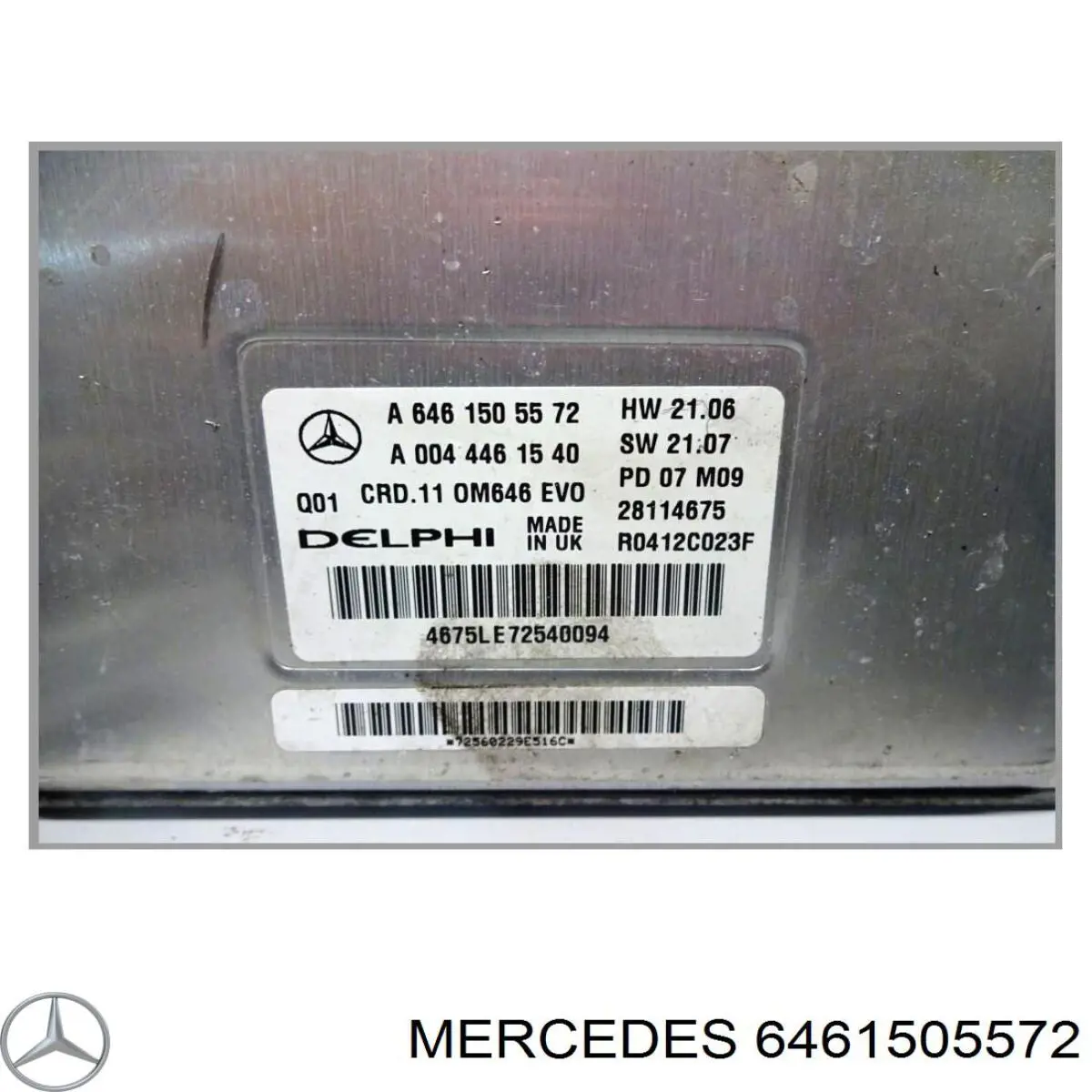 ЕБУ Mercedes A6461505572 ціна, від 71.99 USD