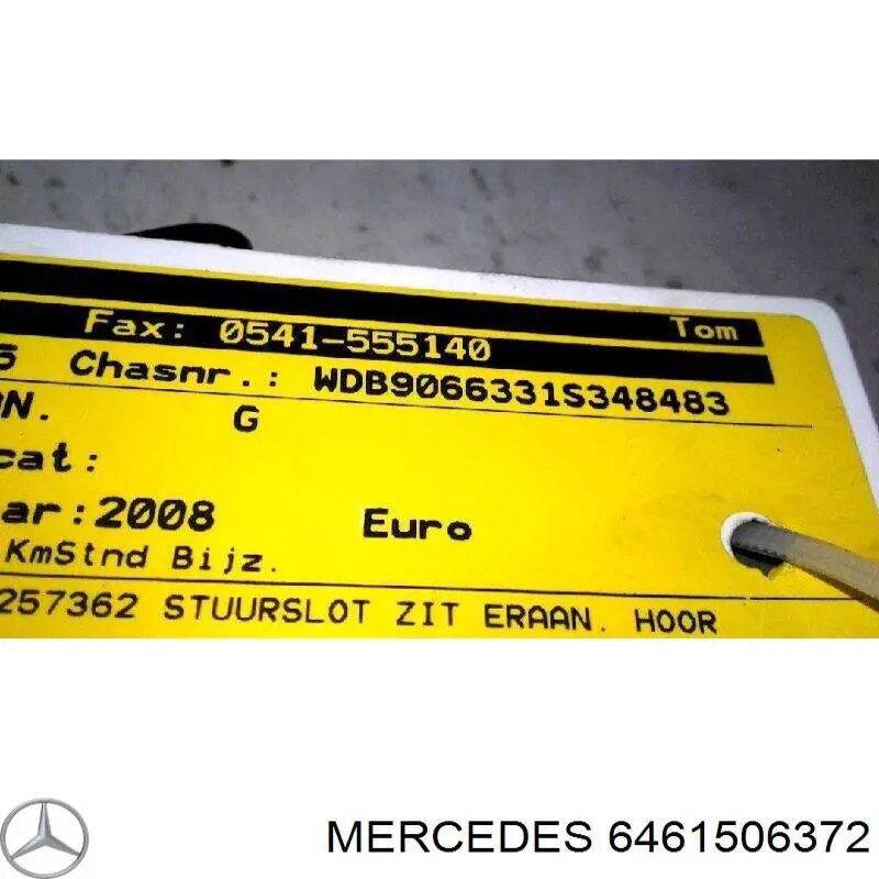 Електронний блок керування двигуном A6469003900 Mercedes