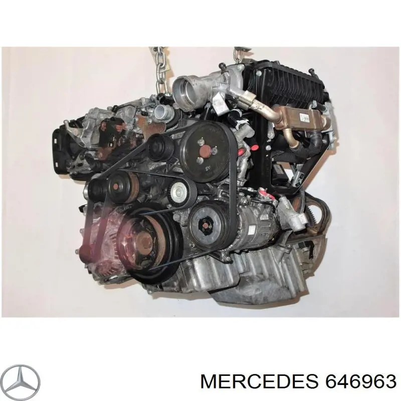 OM646963 Mercedes Мотор в зборі