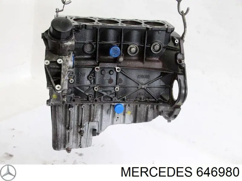 OM646980 Mercedes Мотор в зборі