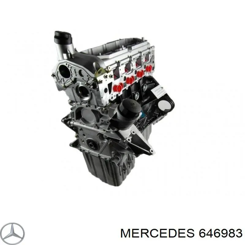 646983 Mercedes Мотор в зборі