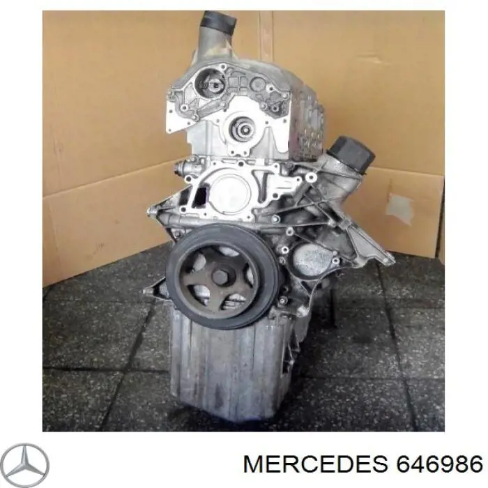 OM646986 Mercedes Мотор в зборі