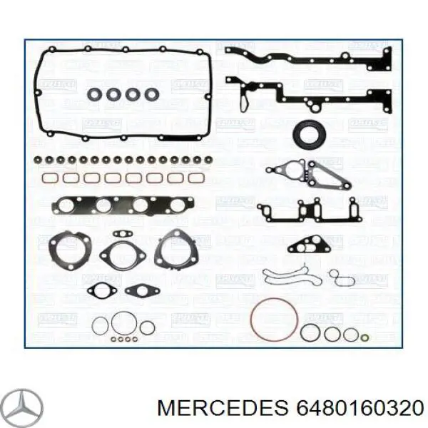 6480160320 Mercedes прокладка головки блока циліндрів (гбц)