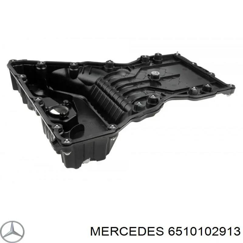 Піддон масляний картера двигуна, нижня частина на Mercedes E-Class (W212)