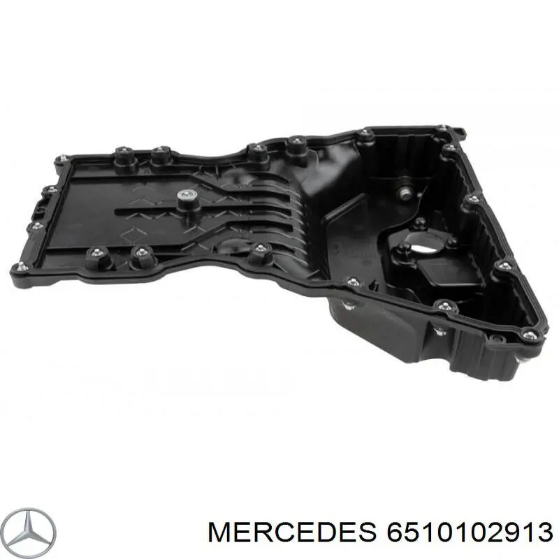 Піддон масляний картера двигуна, нижня частина Mercedes A6510100428 ціна, від 100.30 USD