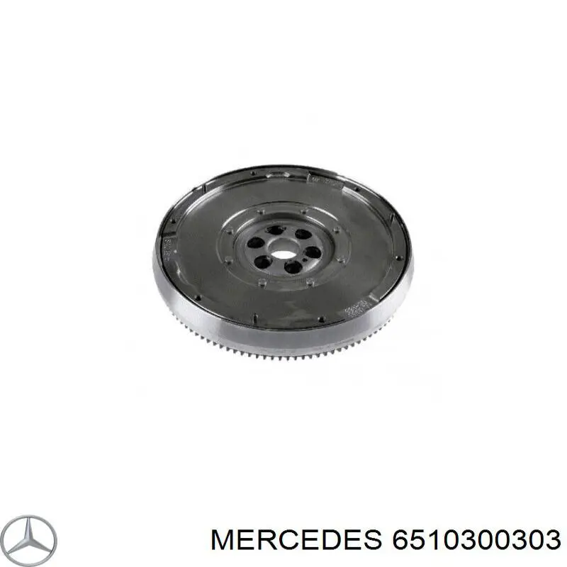 Купити A6510300303 Mercedes Маховик із зубчастим ободом в зборі