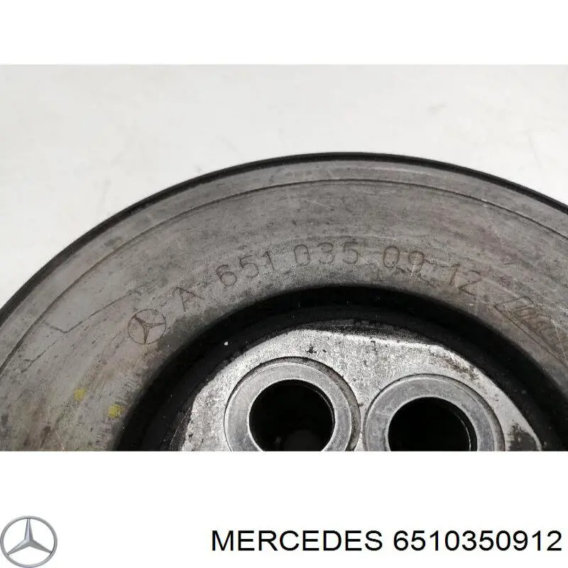 Шків колінвала (демпфер ) Mercedes A651035161205 ціна, від 126.54 USD