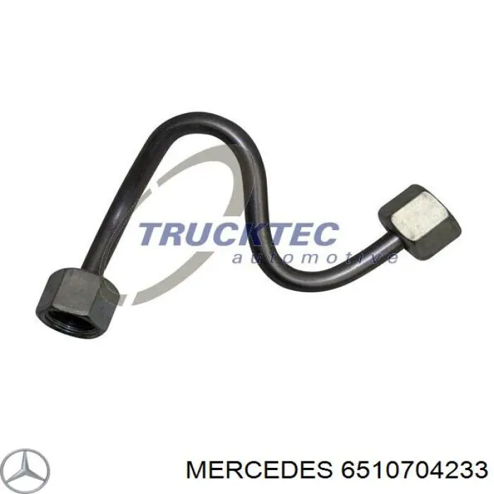 Трубка паливна форсунки 1-го циліндру на Mercedes C (W204)