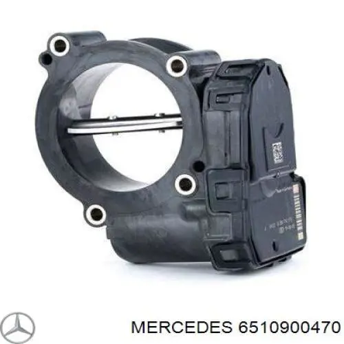 Дросільна заслінка в зборі на Mercedes ML/GLE (W166)