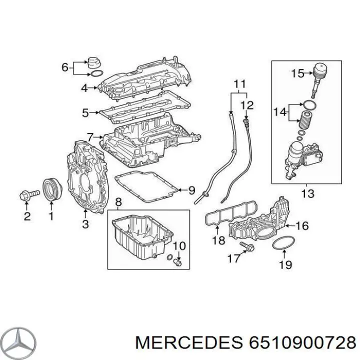 Патрубок повітряний, дросельної заслінки на Mercedes Sprinter (907, 910)