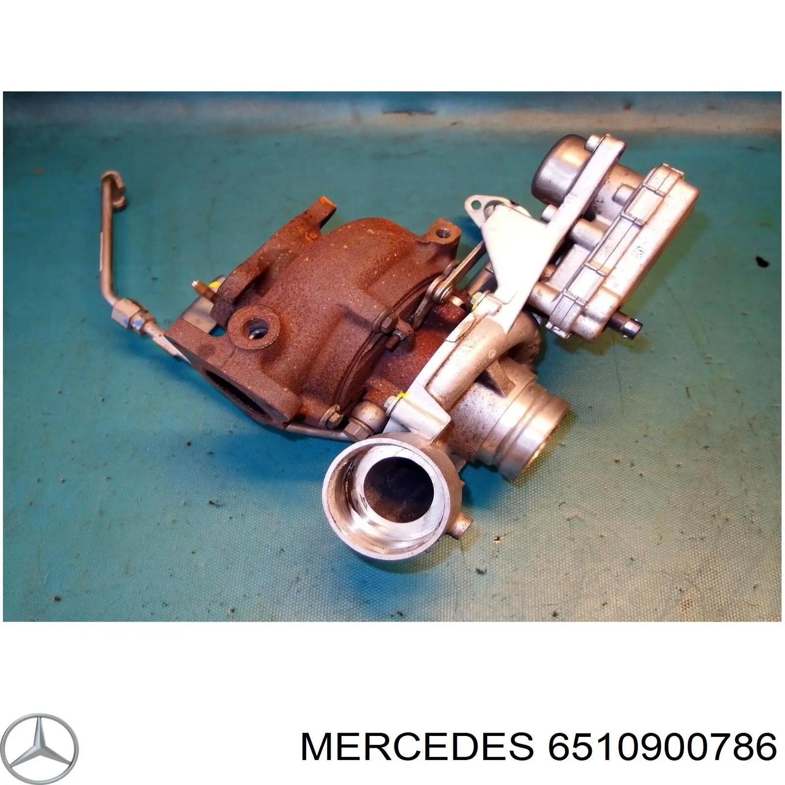 Турбіна Mercedes A6510900486 ціна, від 174.63 USD
