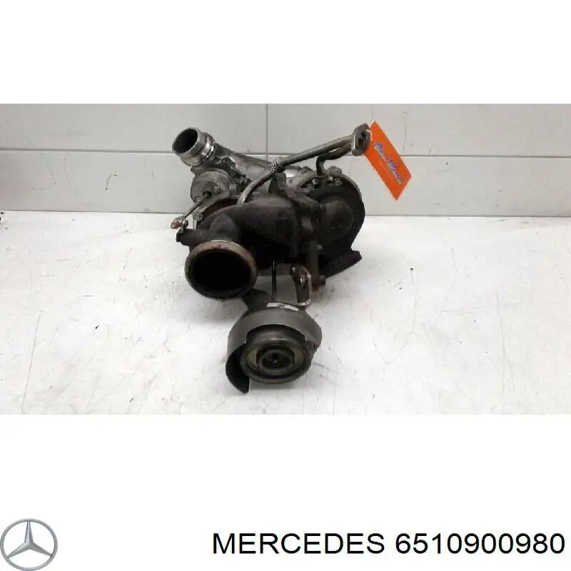 6510900980 Mercedes турбіна