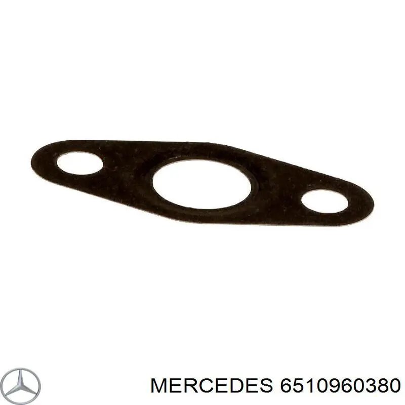 Прокладка шланга відводу масла від турбіни 6510960380 Mercedes