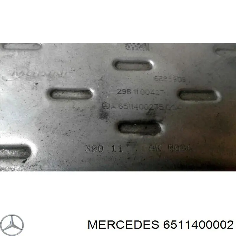 A651140000228 Mercedes байпасний клапан egr, рециркуляції газів