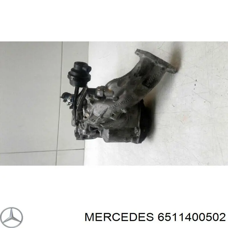 Байпасний клапан EGR, рециркуляції газів на Mercedes Sprinter (906)