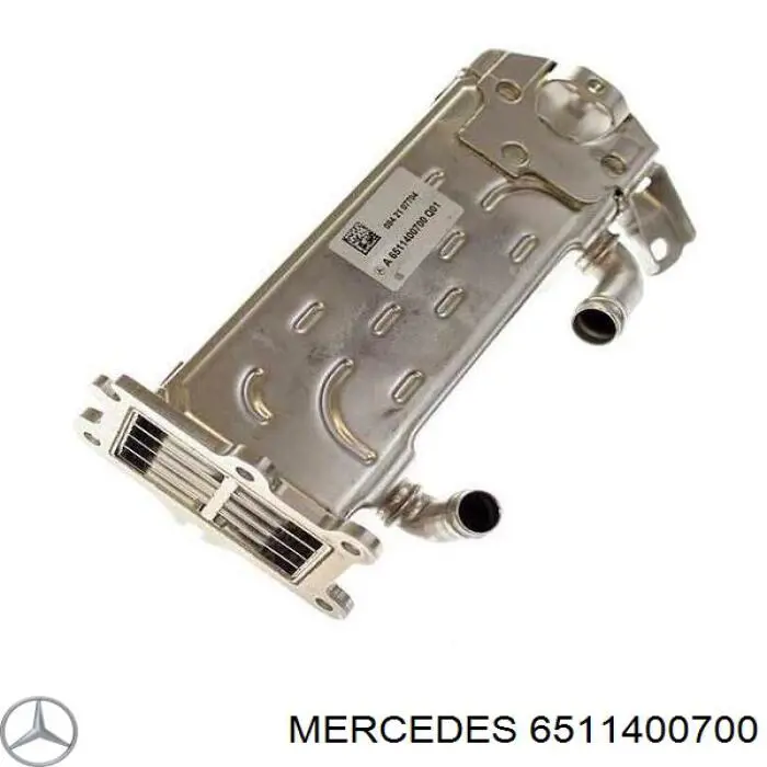 Радіатор системи EGR рециркуляції вихлопних газів A6511400700 Mercedes