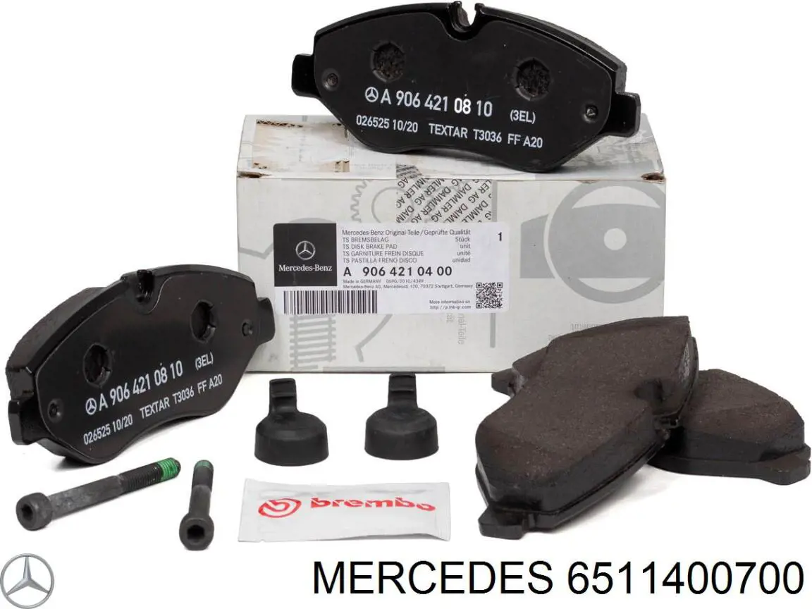 A6511400700 Mercedes Радіатор системи EGR рециркуляції вихлопних газів