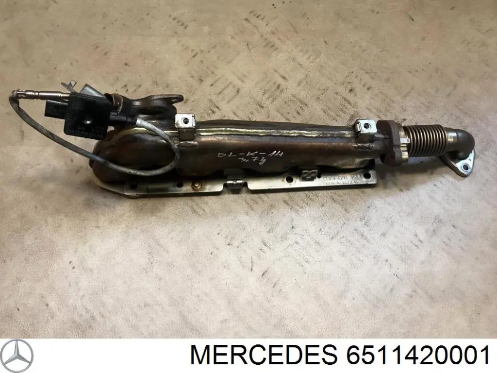 Газопроводи (колектор випускний) Mercedes Sprinter II 3,5-t фургон (906) (2006 - 2020) ціна, від 12.97 USD