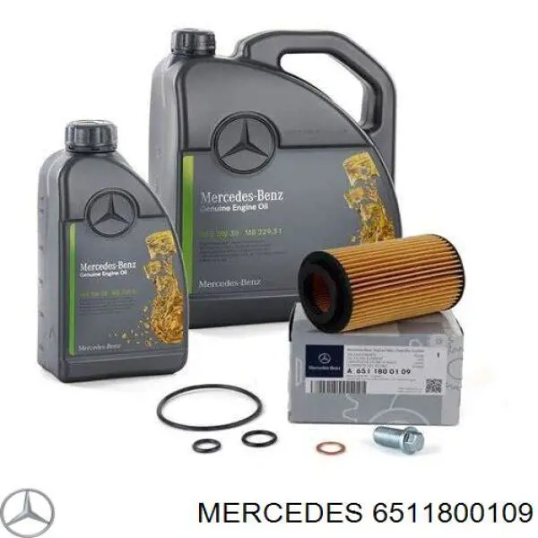 6511800109 Mercedes фільтр масляний