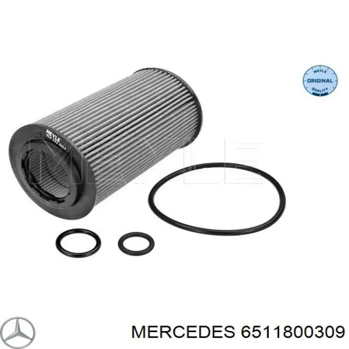 6511800309 Mercedes фільтр масляний