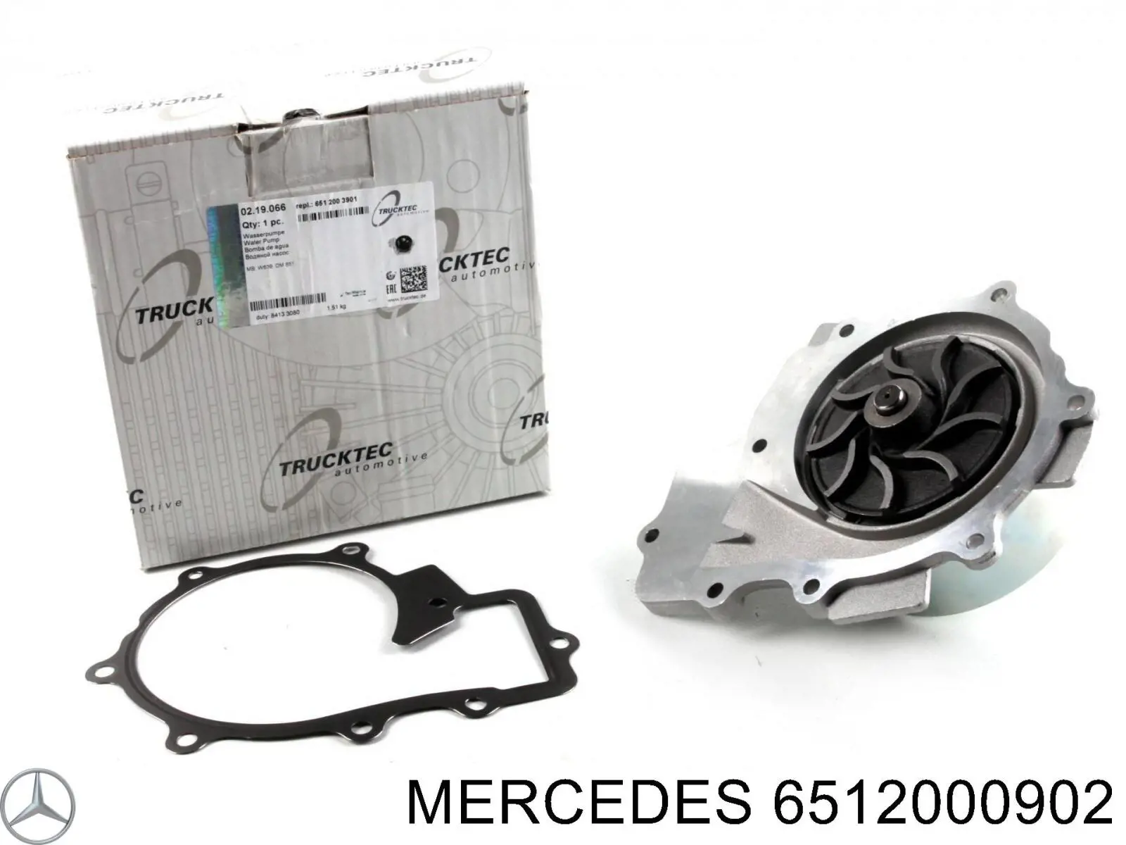 Помпа охолодження Autotechteile 1002077 ціна, від 86.27 USD