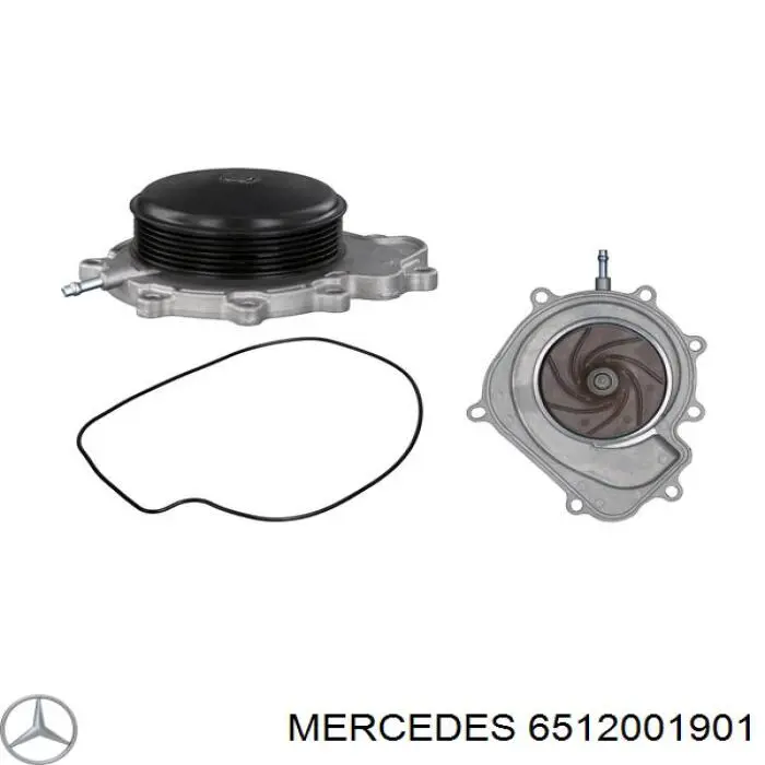 6512001901 Mercedes помпа водяна, (насос охолодження)