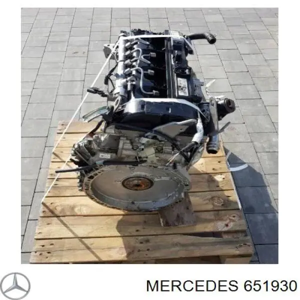 651930 Mercedes Мотор в зборі