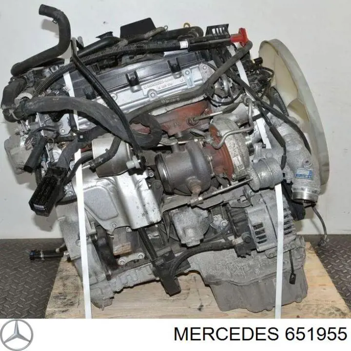 Мотор в зборі на Mercedes Sprinter II 4,6-t 906