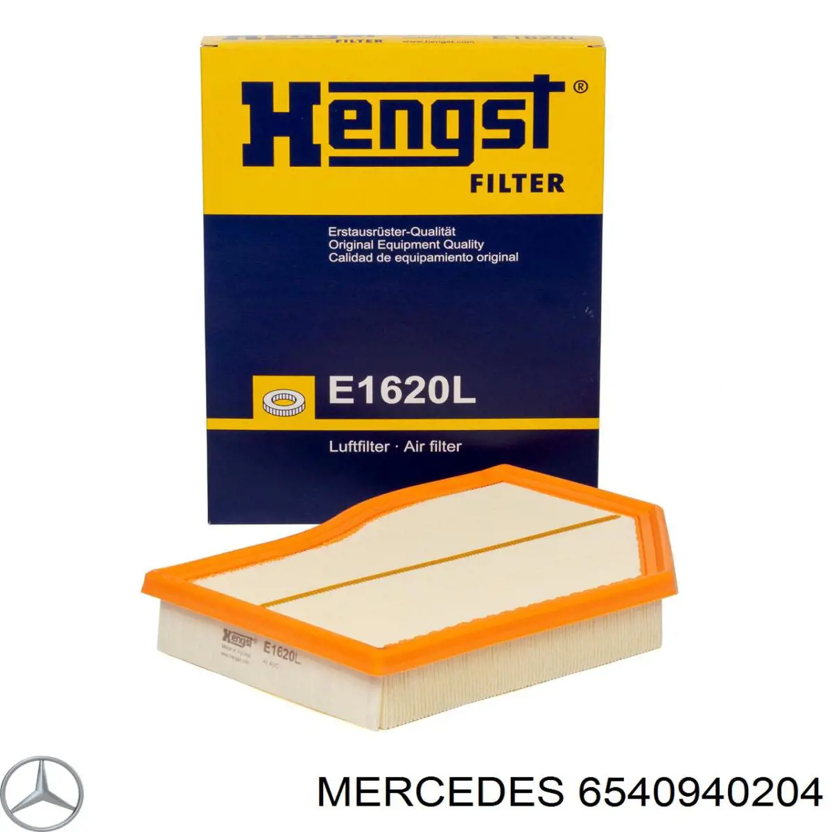 6540940204 Mercedes Воздушный фильтр