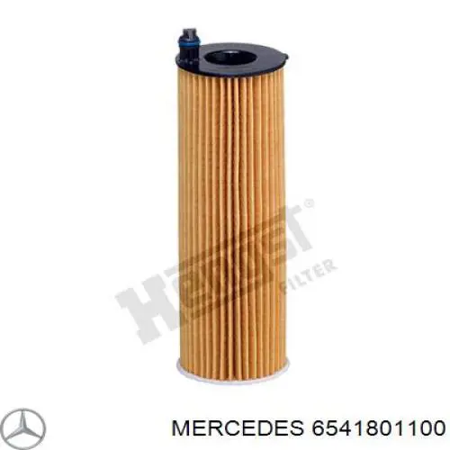 6541801100 Mercedes фільтр масляний