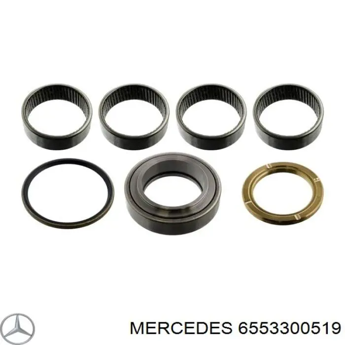 A6553300519 Mercedes ремкомплект шкворня поворотного кулака