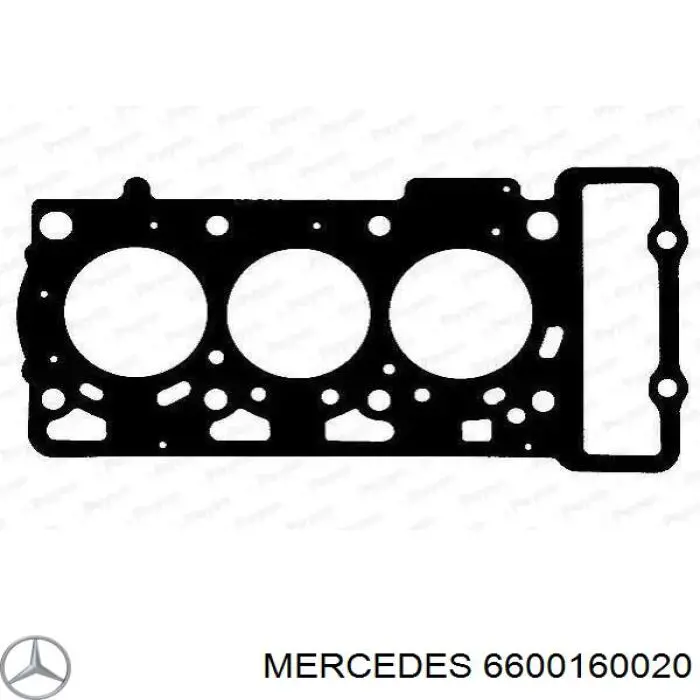 A6600160120 Mercedes прокладка головки блока циліндрів (гбц)