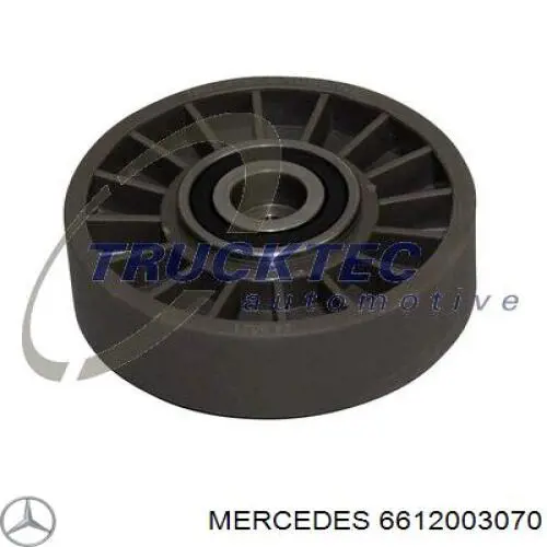 6612003070 Mercedes ролик натягувача приводного ременя