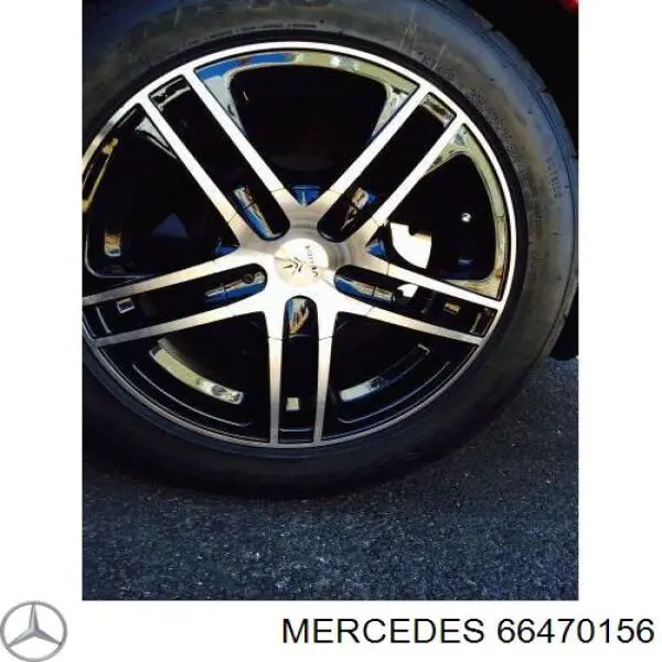66470156 Mercedes Гайка колеса