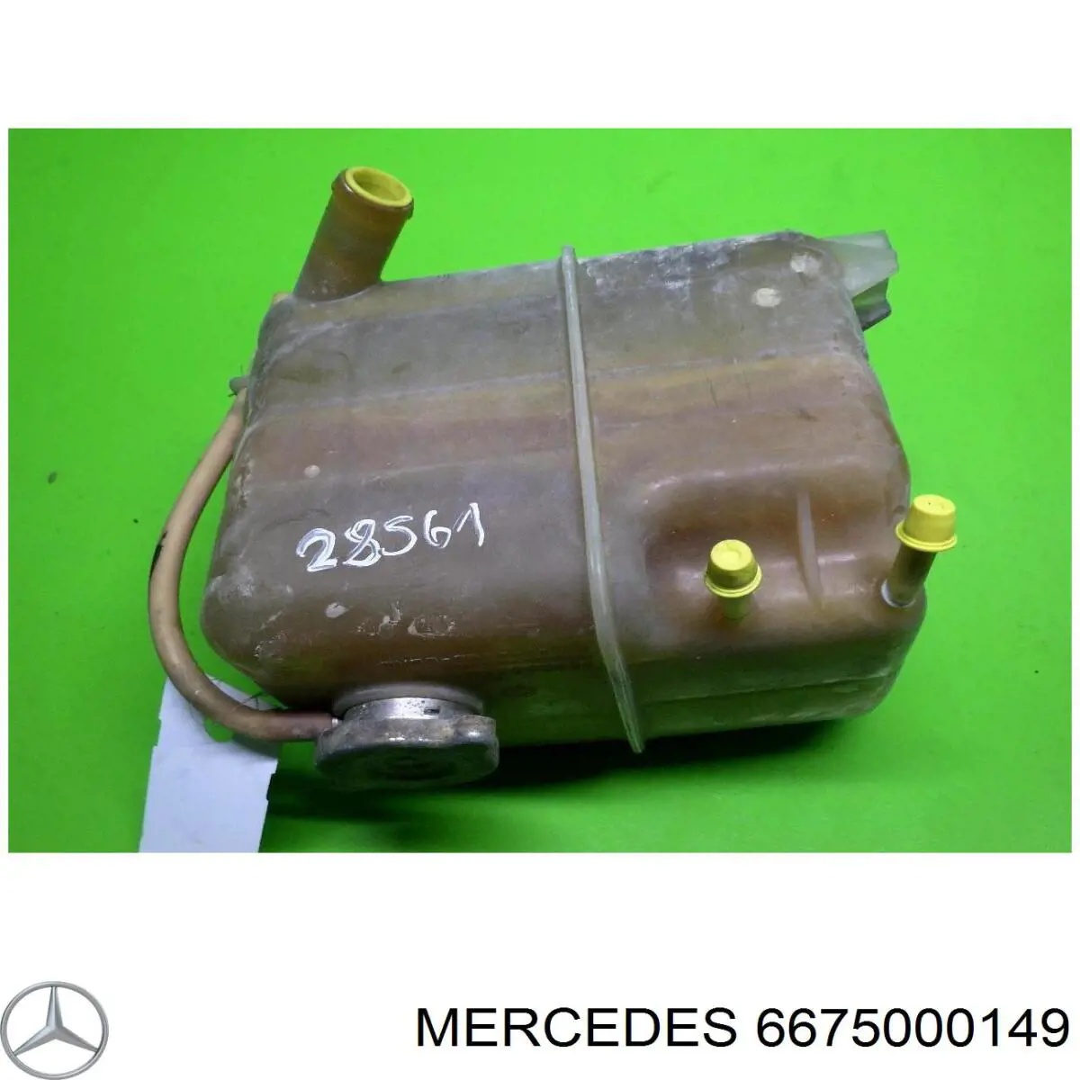 Бачок системи охолодження двигуна розширювальний Mercedes A6675000149 ціна, від 31.67 USD