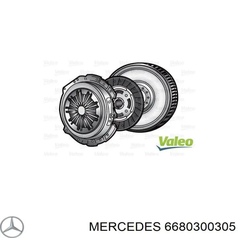 6680300305 Mercedes маховик двигуна