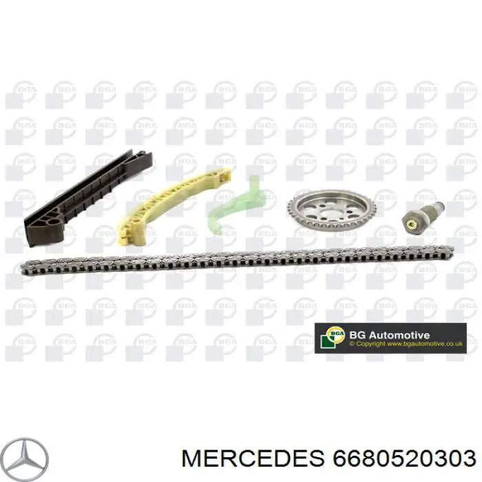 A6680520303 Mercedes Зірочка приводу коленвала двигуна