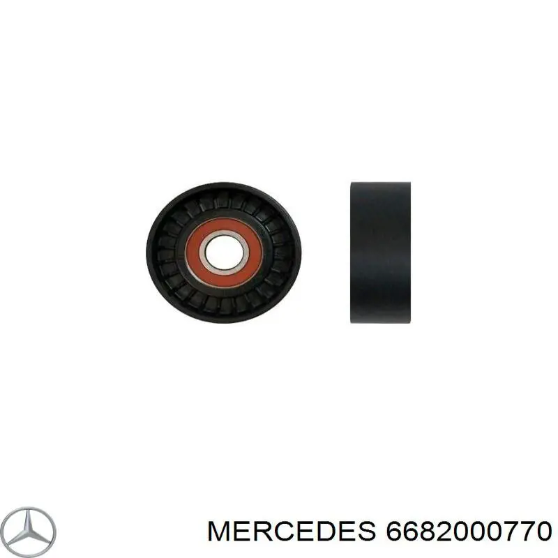 Натягувач приводного ременя 6682000770 Mercedes