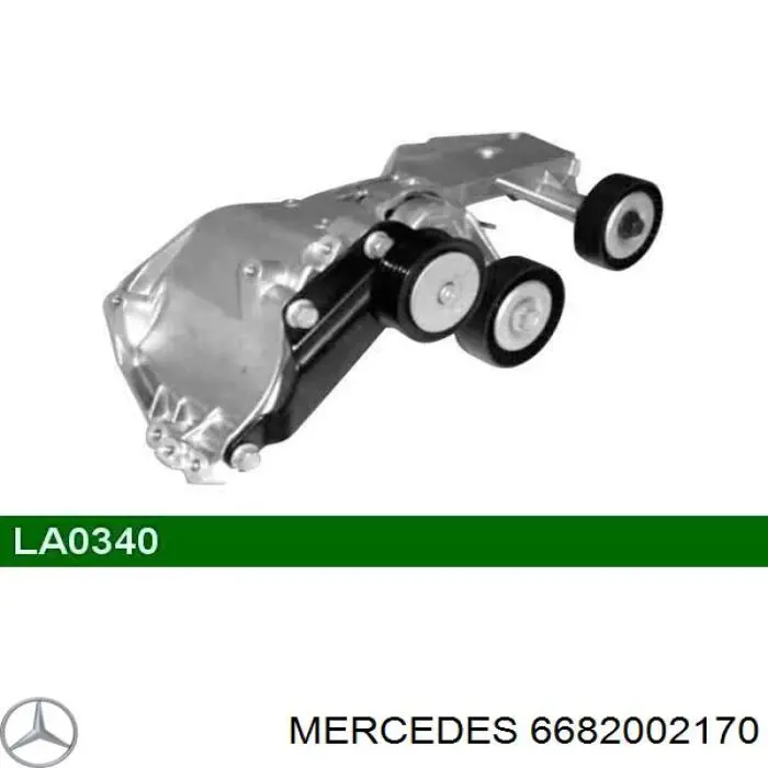 A6682002170 Mercedes натягувач приводного ременя