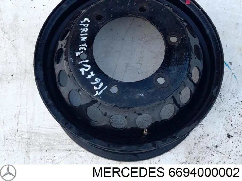 A6694000002 Mercedes иски сталеві