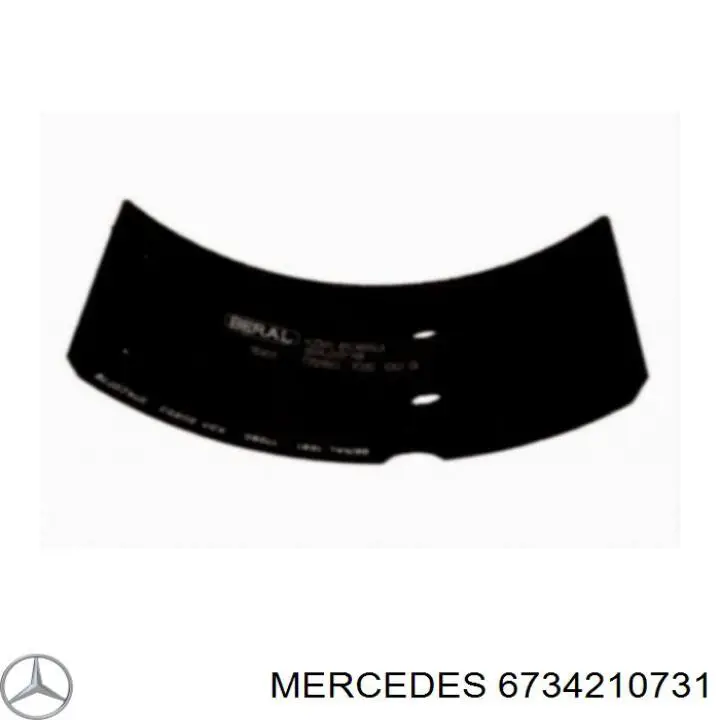 Колодки гальмівні передні, барабанні Mercedes 6734210731 ціна, від 66.65 USD