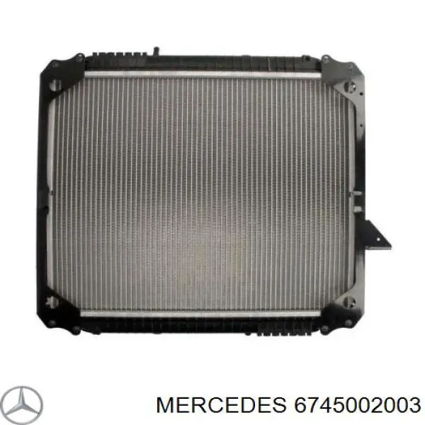 6745002003 Mercedes радіатор охолодження двигуна