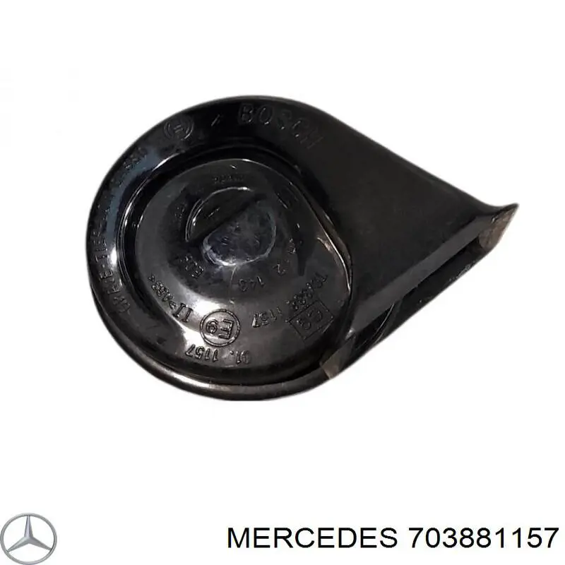 Сигнал високої тональності Mercedes 703881157 ціна, від 5.52 USD