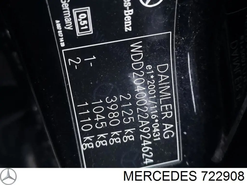 A2052705102 Mercedes акпп в зборі (автоматична коробка передач)