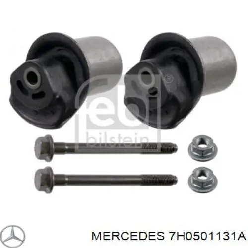 Сайлентблок заднього нижнього важеля Mercedes 7H0501131A ціна, від 10.08 USD