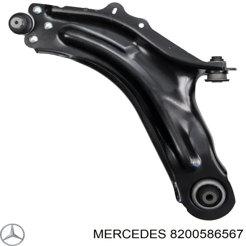 Важіль передньої підвіски нижній, правий 8200586567 Mercedes