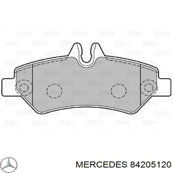 Колодки гальмові задні, дискові 84205120 Mercedes